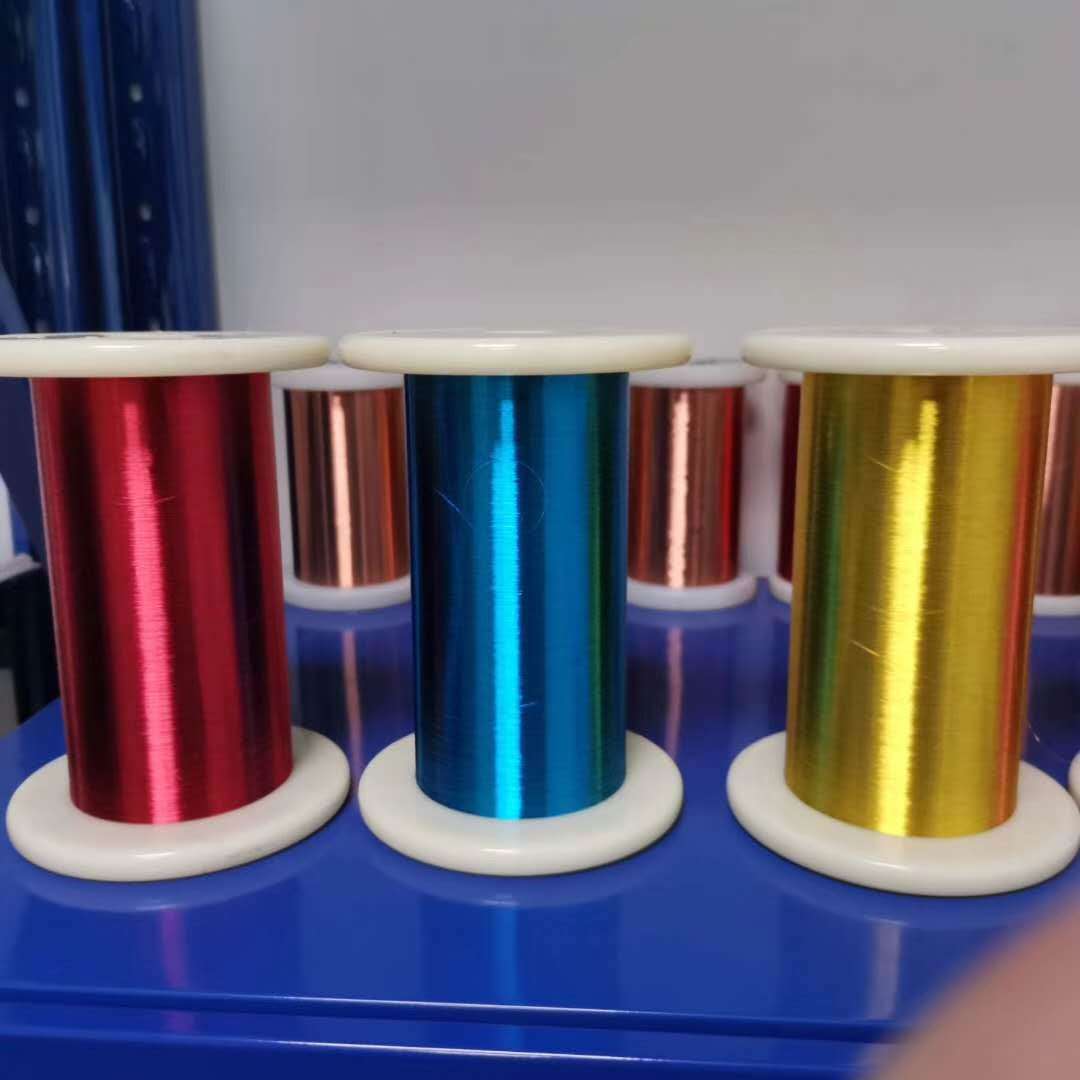 Alambre esmaltado de colores